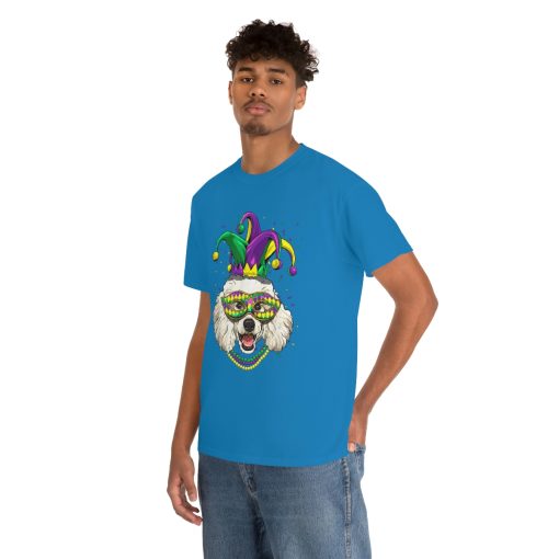 Mardi Gras Dog Carnival Poodle Jester Pet Dog Poodle Lover T-Shirt