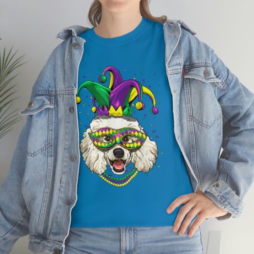 Mardi Gras Dog Carnival Poodle Jester Pet Dog Poodle Lover T-Shirt