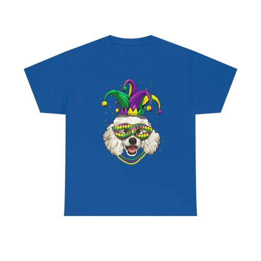 Mardi Gras Dog Carnival Poodle Jester Pet Dog Poodle Lover T-Shirt