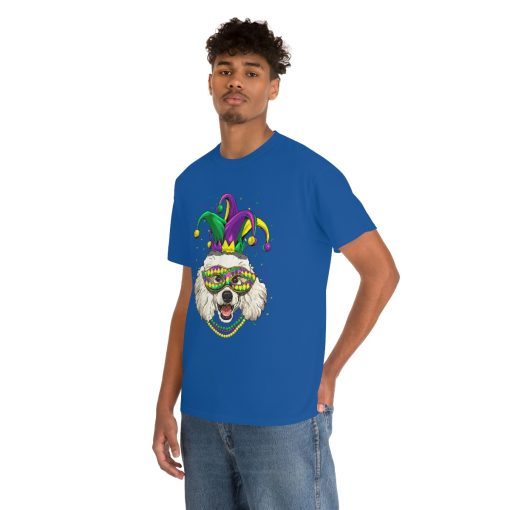 Mardi Gras Dog Carnival Poodle Jester Pet Dog Poodle Lover T-Shirt