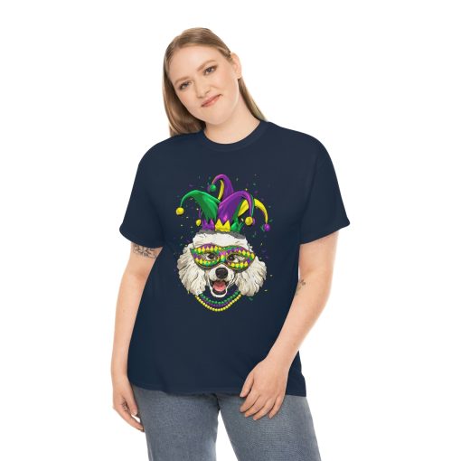 Mardi Gras Dog Carnival Poodle Jester Pet Dog Poodle Lover T-Shirt