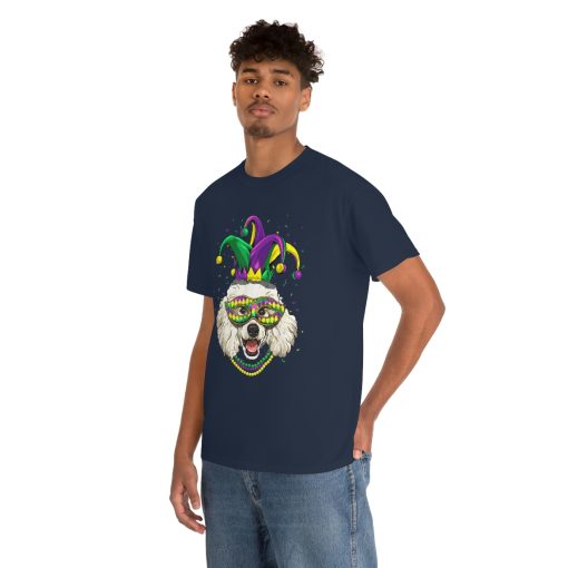 Mardi Gras Dog Carnival Poodle Jester Pet Dog Poodle Lover T-Shirt