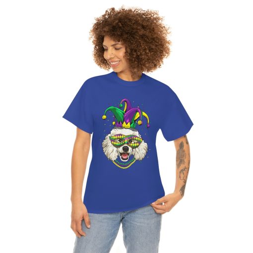 Mardi Gras Dog Carnival Poodle Jester Pet Dog Poodle Lover T-Shirt