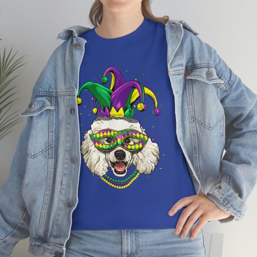 Mardi Gras Dog Carnival Poodle Jester Pet Dog Poodle Lover T-Shirt