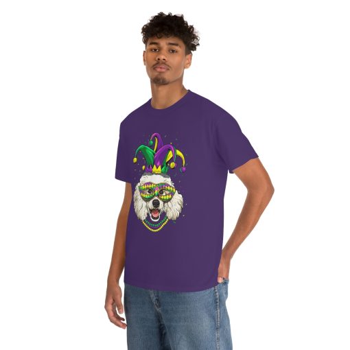 Mardi Gras Dog Carnival Poodle Jester Pet Dog Poodle Lover T-Shirt