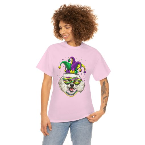 Mardi Gras Dog Carnival Poodle Jester Pet Dog Poodle Lover T-Shirt