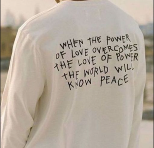 Power Of Love sweatshirt back FR05 PADSHOPS T-Shirt