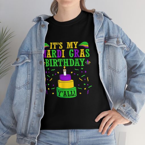 Mardi Gras Birthday Mardi Gras Party Holiday Graphic T-Shirt