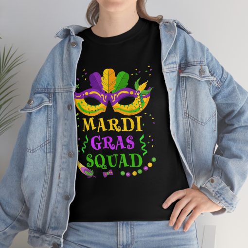 Mardi Gras Squad Funny Festival Party Costume Outfits T-Shirt