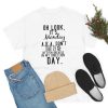 RULES FOR MONDAY – DON’T TALK TO ME. DON’T LOOK AT ME. DON’T BREATHE – FUNNY T-SHIRT