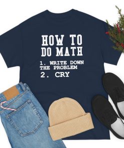 How to do math 1: write down…