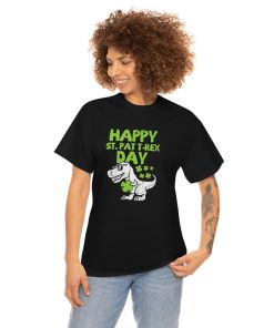 Kids Happy St Pat Trex Day Dino…