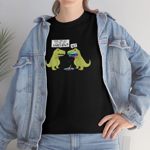 Funny Did You Eat The Last Unicorn Dinosaur T-Shirt