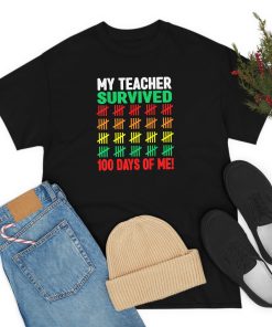 100 Days of School shirt Kids 100th…