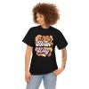 100 Days Smarter Girls Messy Bun Hair 100th Day Of School T-Shirt