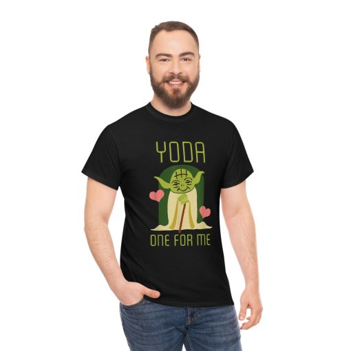 Yoda One For Me Cute Valentine’s Graphic T-Shirt T-Shirt