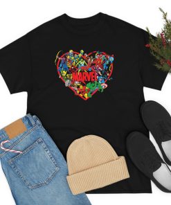 Valentine’s Day Group Shot Heart Mashup T-Shirt