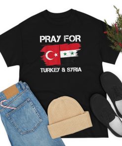 Pray For Turkey & Syria Flag Earthquake…