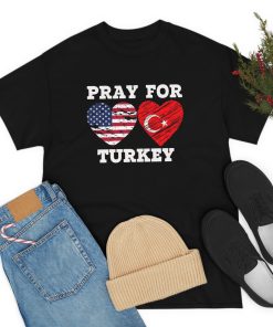 Pray for Turkey flag shirt