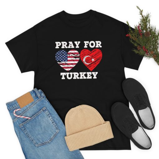 Pray for Turkey flag shirt