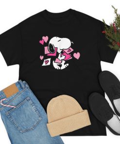 Peanuts Valentines Letter Snoopy T-Shirt