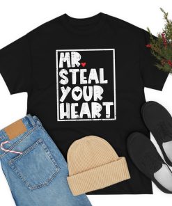 Mr Steal Your Heart Valentines Day Funny…