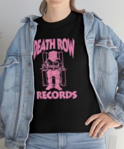 Death Row Records Logo Pink T-Shirt