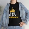 Retro Vintage Black Excellence African Pride History Month T-Shirt