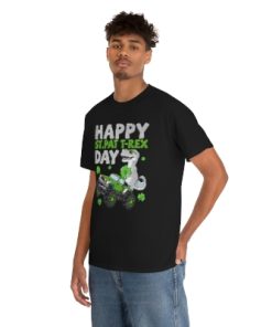 Kids Happy St Pat Trex Day Dinosaur…