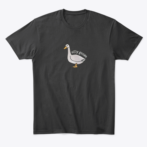 Silly Goose Embroidered T-Shirt | Goose Tee | Silly Goose | Embroidered T-Shirt | Goose Hoodie