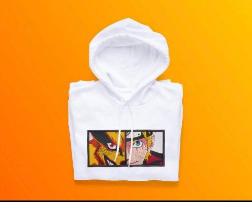 Anime naruto Embroidered Hoodie