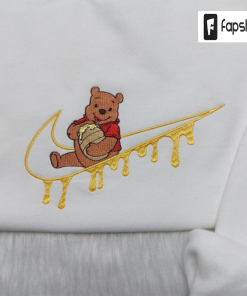 Winnie The Pooh Embroidered Sweatshirt