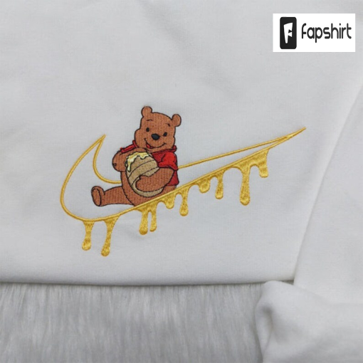 Winnie The Pooh Embroidered Sweatshirt