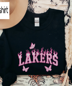 Los Angeles La.kers Embroidered Sweatshirt