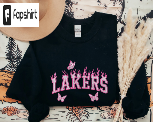 Los Angeles La.kers Embroidered Sweatshirt