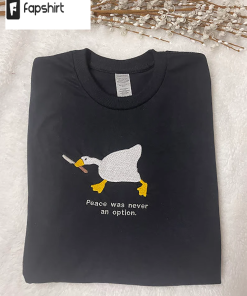 Murder Duck, Peace was never an option,…