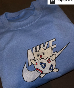 Embroidered Togepi Inspired Sweatshirt