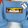 Rai.chu Embroidered Shirt, Anime Embroidered Sweatshirt, Poke.mon Brand Embroidered Sweatshirt, Vintage Embroidered Sweatshirt, Anime Gift