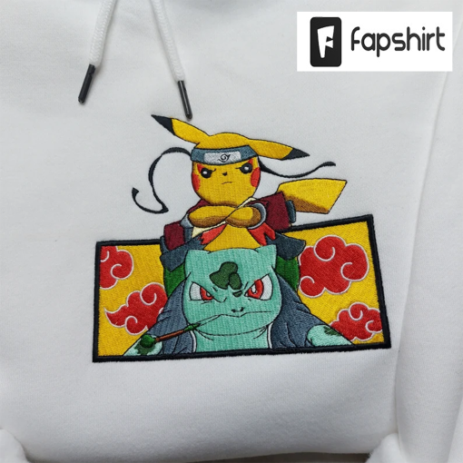 Anime Embroidered Sweatshirt, Embroidered Anime Shirt, Anime Crewneck Sweatshirt Hoodie, Anime Embroidered Hoodie, Anime Tee, Anime Shirt