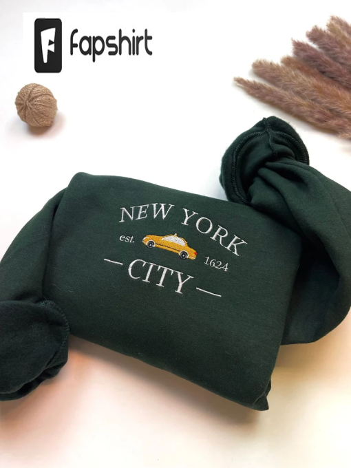 NYC Embroidered Sweatshirt