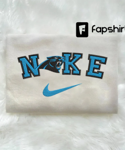 Inspired Carolina Panthers Football Embroidered Crewneck, NFL…