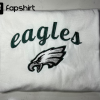 Eagles Inspired Embroidered Crewneck Sweatshirt