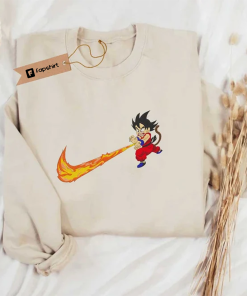 Anime Embroidered Sweatshirt, Dra.gon Ball Brand Embroidered…