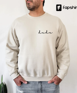 Embroidered Dad Sweatshirt Father’s Day Gift for…