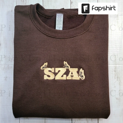 SZA Inspired Sweatshirt, SZA Inspired Embroidered Crewneck, Ctrl Sweatshirt, Custom, Ctrl, Oversized, Christmas Gift, Pinterest Style, R&B