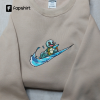 Inspired Anime Embroidered Sweatshirt, Brand Anime Embroidered Hoodie, Inspired Anime Embroidered Crewneck, Anime Embroidered Gift