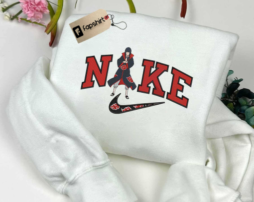 Inspired Anime Embroidered Sweatshirt, Brand Anime Embroidered Hoodie, Inspired Anime Embroidered Crewneck, Anime Embroidered Gift