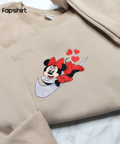 Brand Cartoon Embroidered Sweatshirt, Custom Cartoon Embroidered…