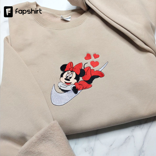 Brand Cartoon Embroidered Sweatshirt, Custom Cartoon Embroidered Crewneck, Lovely Cartoon Character Embroidered, Cartoon Embroidered, Brand Cartoon, Brand Gift