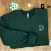 St. Patrick’s Day Lucky Embroidered Sweatshirt| Y2K Style Embroidered Crewneck| St. Patty’s Day- Patrick’s Day- holidays- March- leprechauns